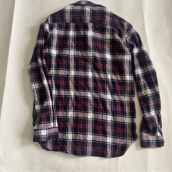 Fashion Nova Men’s Striped Flannel Size Medium Men’s (2 for $30) - Picture 4 of 5